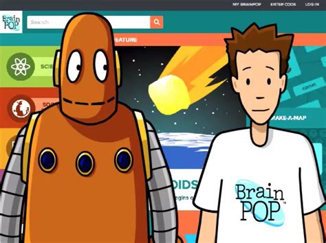 BrainPOP Jr. - Animated Educational Site for Kids - Science, Social Studies, English, Math, Arts & Music, Health, and Technology